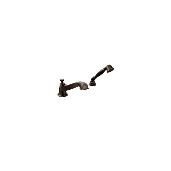 Moen Oil Rubbed Bronze Roman Tub Faucet Includes Hand Shower TS9222ORB - main